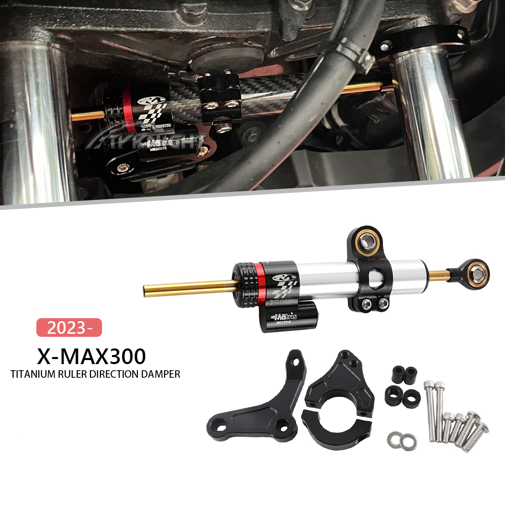 야마하 XMAX 300 X-MAX300 XMAX 300 - Steering Damper Stabilizer Kit Cnc 리뷰 및 가격