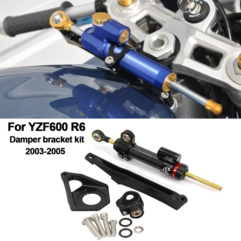 YAMAHA YZF600 R6 2003-2005 오토바 - Steering Damper Stabilizer Kit Cnc 리뷰 및 가격